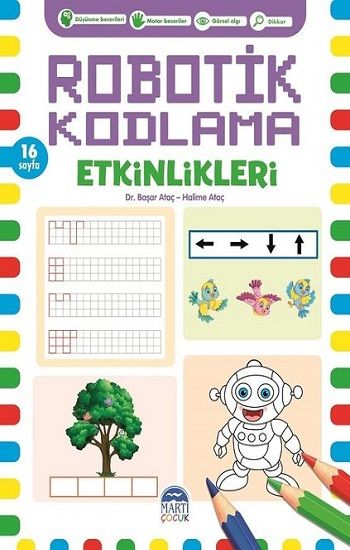 Robotik Kodlama Etkinlikleri - 1 - Martı Çocuk Yayınları Kitap