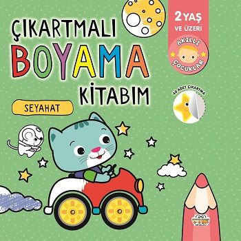 Çıkartmalı Boyama Kitabım-Seyahat - Parıltı Yayınları Kitap