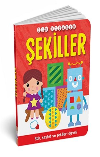 İlk Kitabım – Şekiller (Ciltli) - İndigo Çocuk Kitap