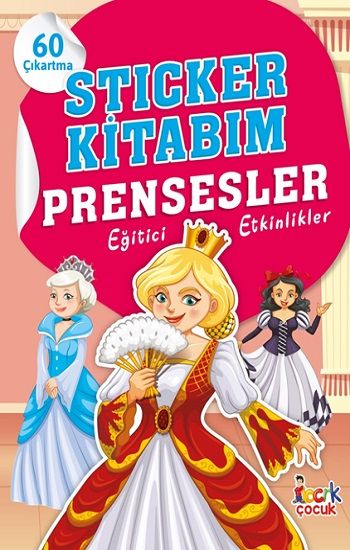 Prensesler - Sticker Kitabım - Bıcırık Yayınları Kitap