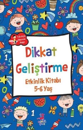 Dikkat Geliştirme - Etkinlik Kitabı (5-6 Yaş) - Olimpos Yayınları Kitap