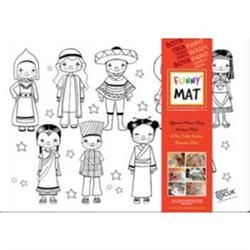 Funny Mat 1011 Dünya Çocukları - Akademi Çocuk - Funny Mat Kitap