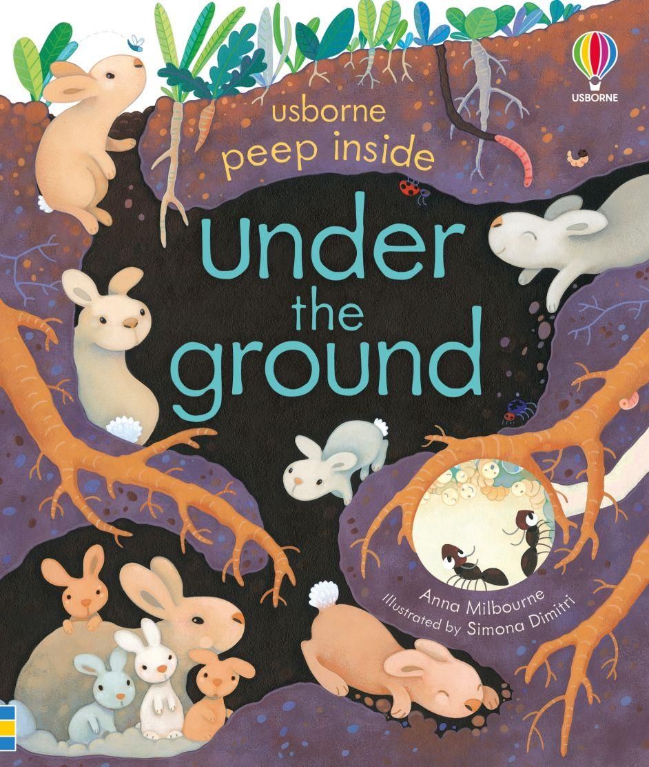 Peep Inside Under the Ground - Usborne Publishing Kitap