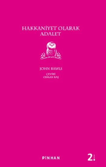 Hakkaniyet Olarak Adalet - Pinhan Yayıncılık Kitap