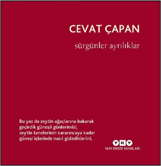 Sürgünler Ayrılıklar - Yapı Kredi Yayınları Kitap