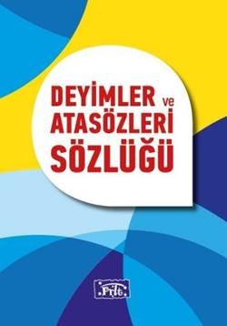Deyimler ve Atasözleri Sözlüğü Parıltı Yayınları Türkçe kitap kapağı