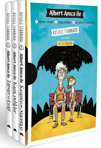 Albert Amca ile  Zaman ve Uzay - Kara Delikler - Kuantum Macerası - Kolektif Kitap Kitap