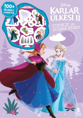 Disney Karlar Ülkesi II Çok Çıkartmalı Boyama Kitabı - Doğan Çocuk Kitap