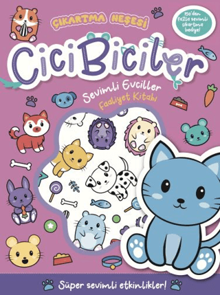 Cicibiciler Sevimli Evciller Faaliyet Kitabı - Beta Kids Kitap