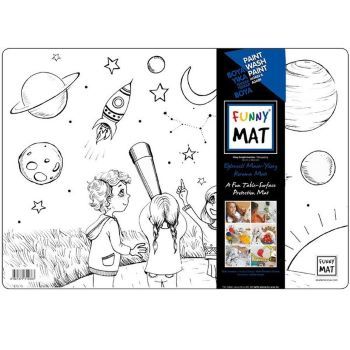 Funny Mat - Uzay Araştırmacıları - Akademi Çocuk - Funny Mat Kitap