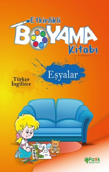Etkinlikli Boyama Kitabı Eşyalar - Fark Yayınları Kitap