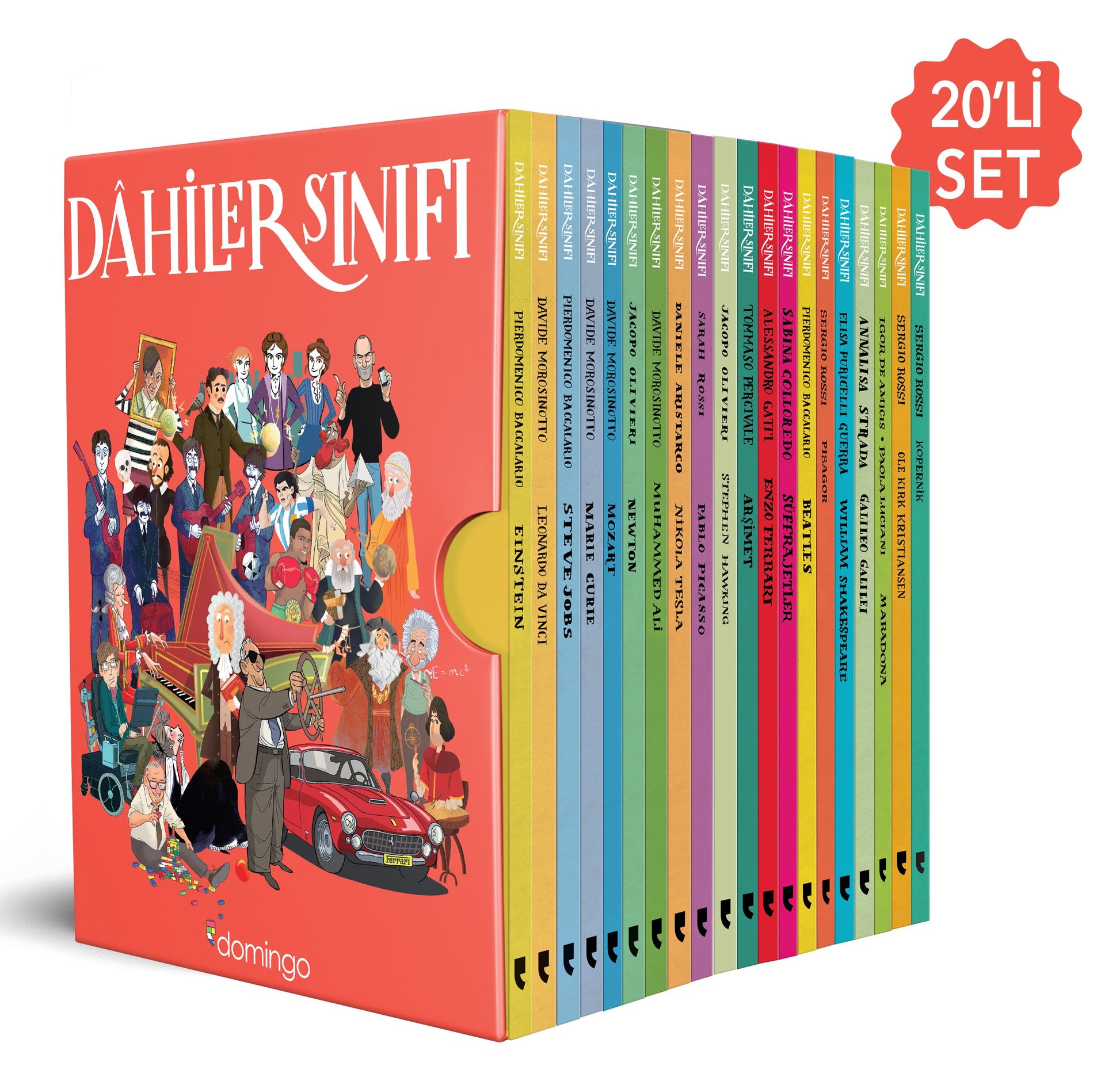 Dahiler Sınıfı Serisi (Kutulu 20 Kitap) - Domingo Yayınevi Kitap