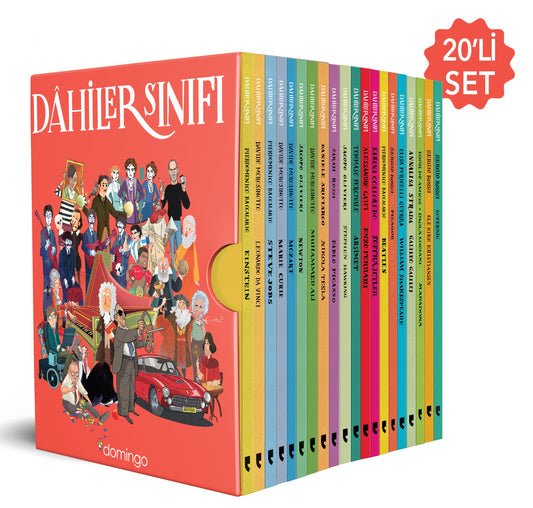 Dahiler Sınıfı Serisi (Kutulu 20 Kitap) - Domingo Yayınevi Kitap