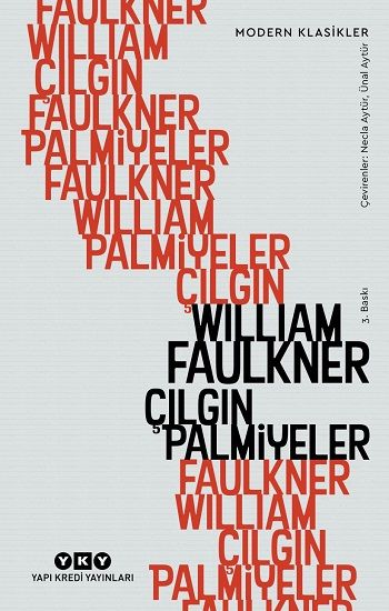 Çılgın Palmiyeler William Faulkner Türkçe kitap kapağı