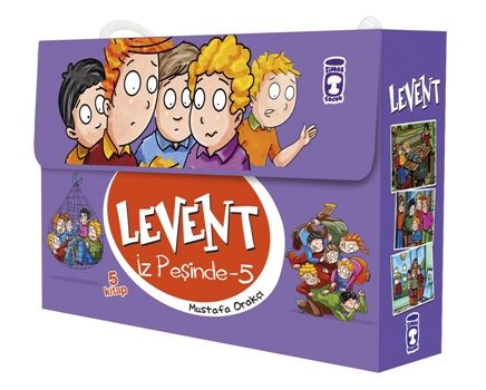 Levent İz Peşinde - 5 Set (5 Kitap) - Timaş Çocuk Kitap