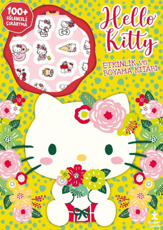Hello Kitty Çok Çıkartmalı Boyama Kitabı - Doğan Çocuk Kitap