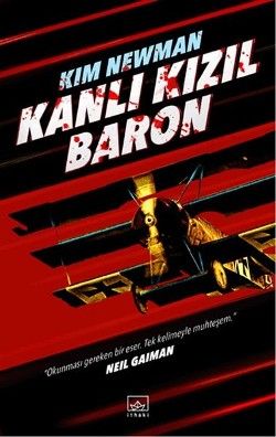 Kanlı Kızıl Baron - Kim Newman, Fantastik Türkçe kitap kapağı