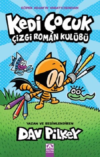 Kedi Çocuk 1 - Çizgi Roman Kulübü - Altın Kitaplar Kitap