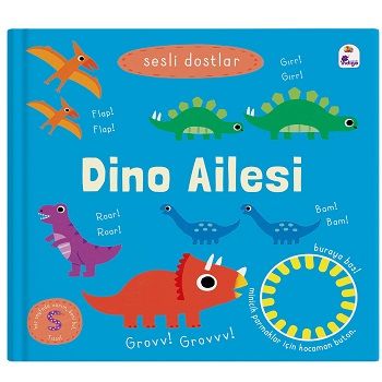 Sesli Dostlar – Dino Ailesi (Sesli Kitap) - İndigo Çocuk Kitap