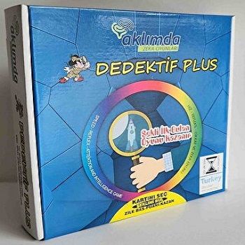 Dedektif Plus - Aklımda Zeka Oyunları Kitap