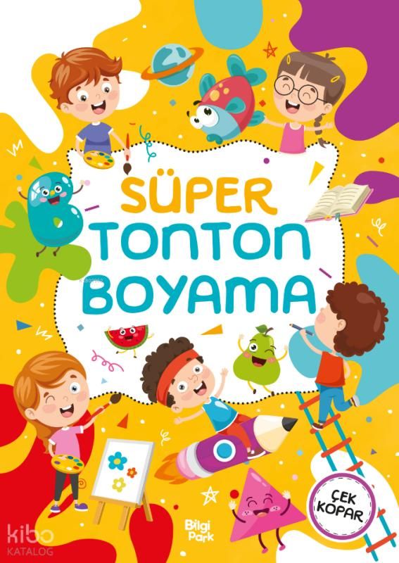 Süper Tonton Boyama Kitabı - Bilgi Park Kitap