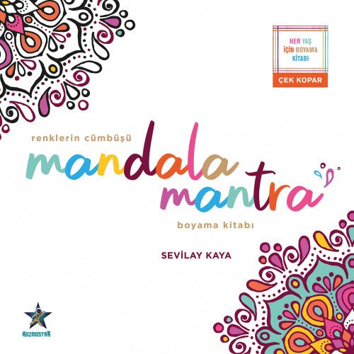 Renklerin Cümbüşü Mandala Mantra Boyama Kitabı - Kozmostar Kitap