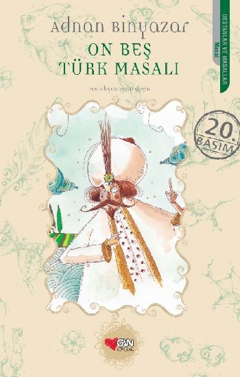 On Beş Türk Masalı - Can Çocuk Yayınları Kitap