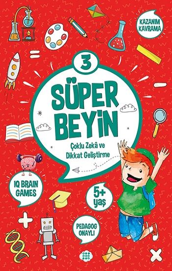 Süper Beyin 3 (5+ Yaş) - Dokuz Yayınları Kitap