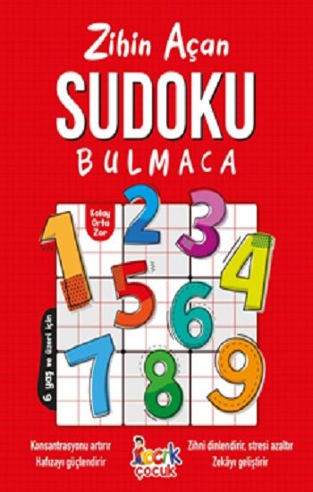 Zihin Açan Sudoku Bulmaca - Bıcırık Yayınları Kitap