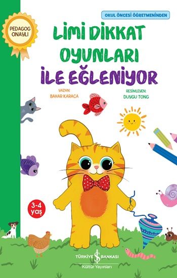 Limi Dikkat Oyunları İle Eğleniyor - İş Bankası Kültür Yayınları Kitap