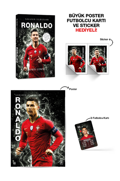Ronaldo - Sahanın Yıldızları - Parodi Yayınları Kitap