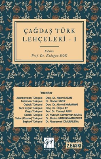 Çağdaş Türk Lehçeleri 1 - Gazi Kitabevi Kitap