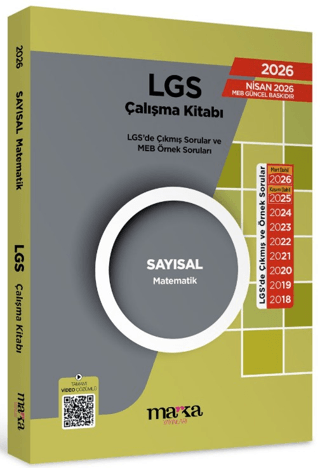 LGS Sayısal Matematik Çıkmış ve Örnek Sorular - Marka Yayınları Kitap