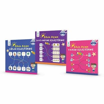 Zihin Açan Eşleştirme Seti - Çocuk Gelişimi Yayınları Kitap