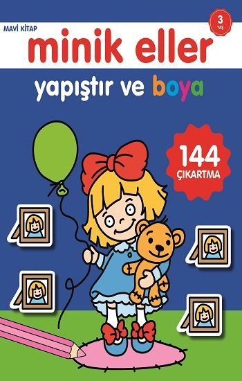 Minik Eller - Mavi Kitap - 0-6 Yaş Yayınları Kitap