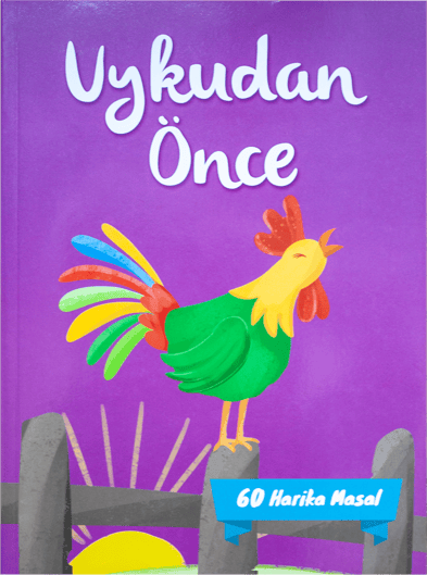 Uykudan Önce 60 Harika Masal - Mor - Net Çocuk Yayınları Kitap
