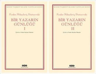 Bir Yazarın Günlüğü (2 Cilt Takım) Fyodor Mihayloviç Dostoyevski Türkçe kitap kapağı