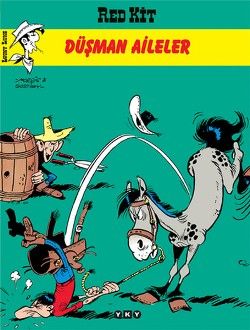 Red Kit Sayı: 21 Düşman Aileler - Goscinny, Çizgi Roman Türkçe kitap kapağı