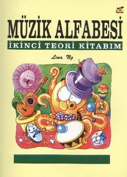 Müzik Alfabesi İkinci Teori Kitabım - Lina Ng, Nota Kitapları Türkçe kitap kapağı