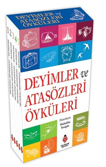 Deyimler Ve Atasözleri Öyküleri (5 Kitap) - Uğurböceği Yayınları Kitap