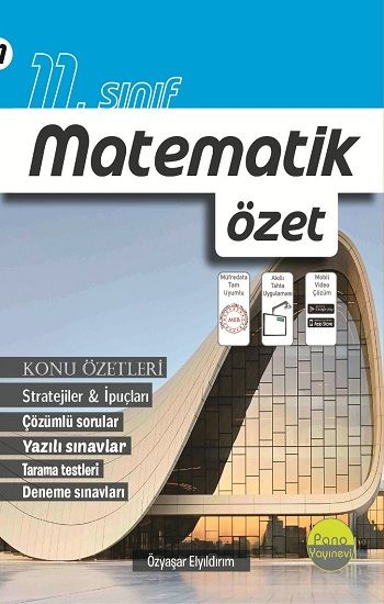 11.Sınıf Matematik Özet - Pano Yayınevi Kitap