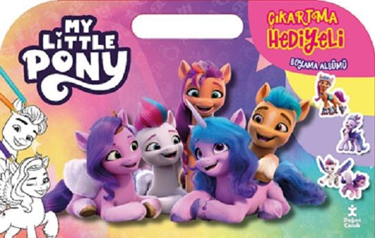 My Little Pony Çıkartma Hediyeli Boyama Albümü - Doğan Egmont Yayıncılık Kitap
