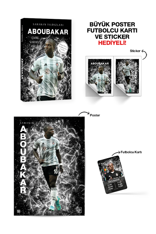Aboubakar - Sahanın Yıldızları - Parodi Yayınları Kitap