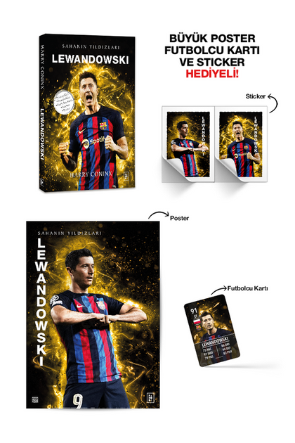 Lewandowski - Sahanın Yıldızları - Parodi Yayınları Kitap