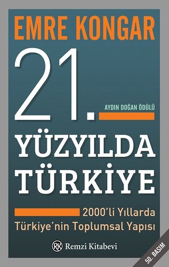21. Yüzyılda Türkiye Emre Kongar Türkçe kitap kapağı