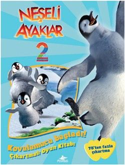Neşeli Ayaklar 2 - Çıkartmalı Oyun Kitabı Türkçe çocuk kitabı kapağı