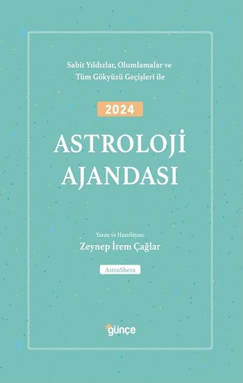 2024 Astroloji Ajandası - Günçe Yayınları Kitap