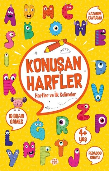 Konuşan Harfler (4+ Yaş) - Dokuz Yayınları Kitap