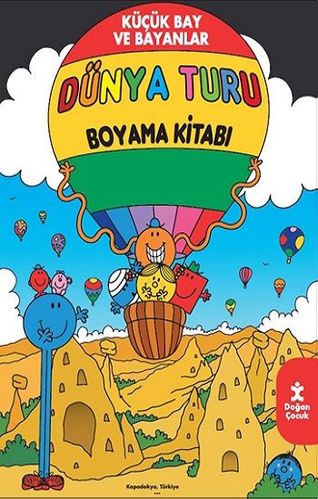 Küçük Bay Ve Bayanlar Dünya Turu Boyama Kitabı - Doğan Çocuk Kitap
