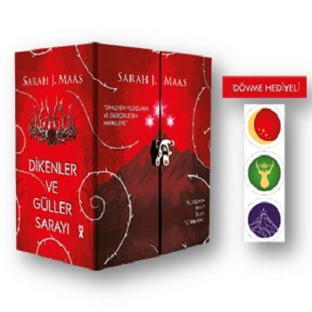 Dikenler ve Güller Sarayı Kutulu Set  (Dövme Hediyeli) - Dex Yayınevi Kitap